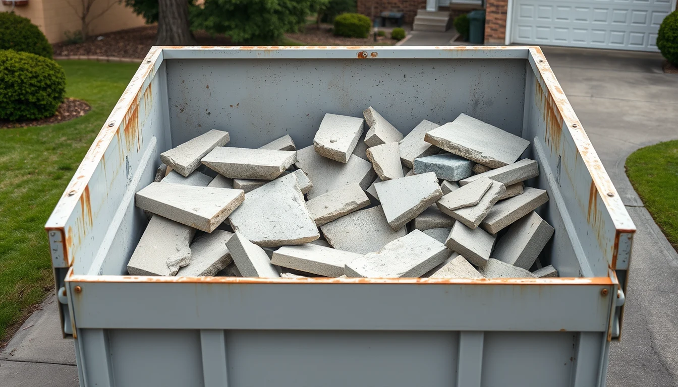 Concrete & Heavy Debris Dumpsters